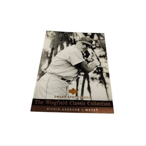 2005 Upper Deck Sweet Spot Wingfield Classic Collection  Richie Ashburn